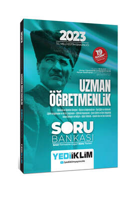 Yediiklim Yayınları 2023 T.C. Millî Eğitim Bakanlığı Uzman Öğretmenlik Soru Bankası - 1