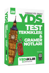 Yediiklim Yayınları YDS-YÖKDİL Test Teknikleri ve Gramer Notları - Yediiklim Yayınları