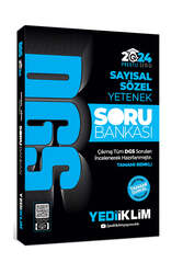 Yediiklim Yayınları 2024 DGS Sayısal-Sözel Yetenek Soru Bankası - Yediiklim Yayınları