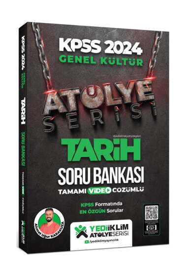 Yediiklim Yayınları 2024 Kpss Atölye Serisi Tarih Tamamı Video Çözümlü Soru Bankası - 1