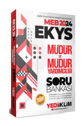 Yediiklim Yayınları 2024 MEB EKYS Müdür ve Müdür Yardımcılığı Soru Bankası - Yediiklim Yayınları