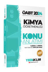 Yediiklim Yayınları 2024 ÖABT Kimya Öğretmenliği Konu Anlatımı - Yediiklim Yayınları