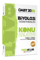 Yediiklim Yayınları 2024 ÖABT Biyoloji Öğretmenliği Konu Anlatımı - Yediiklim Yayınları