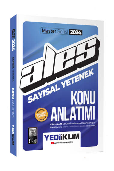 Yediiklim Yayınları 2024 ALES Sayısal Yetenek Konu Anlatımı - 1