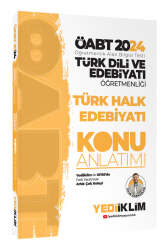 Yediiklim Yayınları 2024 ÖABT Türk Dili Ve Edebiyatı Öğretmenliği Türk Halk Edebiyatı Konu Anlatımı - Yediiklim Yayınları