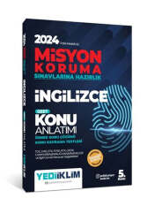 Yediiklim Yayınları 2024 Polis Meslek İçi Misyon Koruma Sınavlarına Hazırlık İngilizce Özet Konu Anlatımı - Yediiklim Yayınları