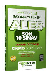 Yediiklim Yayınları 2024 ALES Sayısal Yetenek Son 10 Sınav Tamamı Çözümlü Çıkmış Soruları - Yediiklim Yayınları