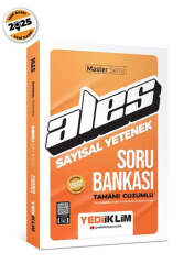 Yediiklim Yayınları 2025 ALES Sayısal Yetenek Tamamı Çözümlü Soru Bankası - Yediiklim Yayınları