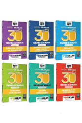 Yediiklim Yayınları 2025 Eğitim Bilimleri Popüler 180 Deneme (6 Kitap Set) - Yediiklim Yayınları