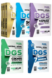 Yediiklim Yayınları 2025 DGS Sayısal-Sözel Kazandıran Paket - Yediiklim Yayınları