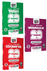 Yediiklim Yayınları 2025 KPSS Genel Kültür 60 Deneme Seti - Yediiklim Yayınları