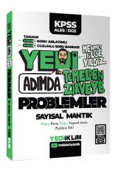 Yediiklim Yayınları KPSS ALES DGS Yedi Adımda Temelden Zirveye Problemler ve Sayısal Mantık Video Konu Anlatımlı Video Çözümlü Soru Bankas - Yediiklim Yayınları
