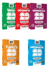 Yediiklim Yayınları 2025 KPSS GK-GY Tüm Dersler Deneme Seti - Yediiklim Yayınları