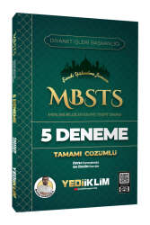 Yediiklim Yayınları 2025 MBSTS Mesleki Bilgiler Seviye Tespit Sınavı Tamamı Çözümlü 5 Deneme - Yediiklim Yayınları