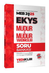 Yediiklim Yayınları 2025 MEB EKYS Müdür ve Müdür Yardımcılığı Soru Bankası - Yediiklim Yayınları