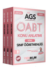 Yediiklim Yayınları 2025 MEB AGS ÖABT Sınıf Öğretmenliği Konu Anlatımı (3 Cilt) - Yediiklim Yayınları