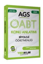 Yediiklim Yayınları 2025 MEB AGS ÖABT Biyoloji Öğretmenliği Konu Anlatımı - Yediiklim Yayınları