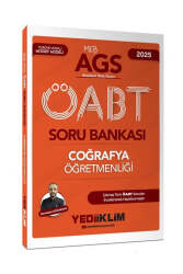 Yediiklim Yayınları 2025 MEB AGS ÖABT Coğrafya Öğretmenliği Soru Bankası - Yediiklim Yayınları