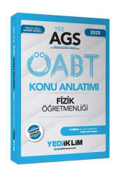 Yediiklim Yayınları 2025 MEB AGS ÖABT Fizik Öğretmenliği Konu Anlatımı - Yediiklim Yayınları