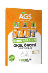 Yediiklim Yayınları 2025 MEB AGS ÖABT Okul Öncesi Öğretmenliği Konu Anlatımı (3 Yazar) - Yediiklim Yayınları