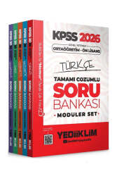 Yediiklim Yayınları 2026 KPSS Lise-Ortaöğretim Ön Lisans Soru Bankası Modüler Set - Yediiklim Yayınları