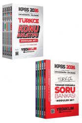 Yediiklim Yayınları 2026 KPSS Lise-Ortaöğretim Ön Lisans Konu ve Soru Bankası Seti (2 Kitap) - Yediiklim Yayınları