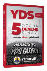 Yediiklim Yayınları E -YDS Tamamı Video Çözümlü Özgün 5 Deneme Sınavı - Yediiklim Yayınları