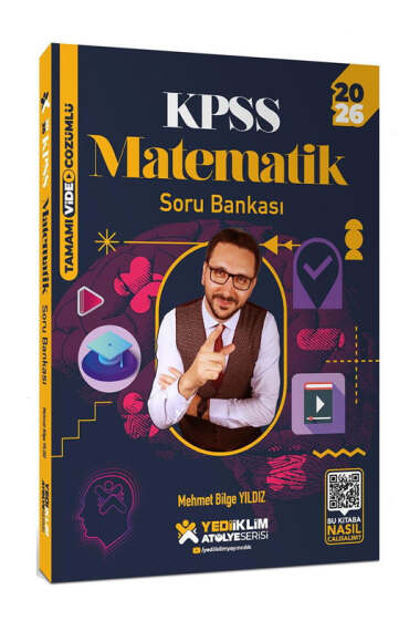 Yediiklim Yayınları 2026 KPSS Genel Yetenek Atölye Serisi Matematik Soru Bankası - 1