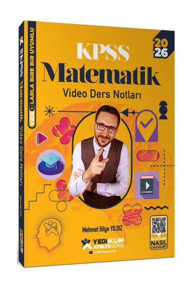 Yediiklim Yayınları 2026 KPSS Genel Yetenek Atölye Serisi Matematik Video Ders Notları - 1