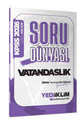 Yediiklim Yayınları 2026 Genel Kültür Vatandaşlık Soru Dünyası - Yediiklim Yayınları