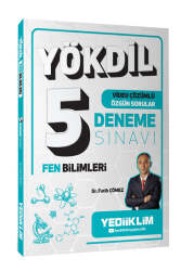 Yediiklim Yayınları YÖKDİL Fen Bilimleri Tamamı Video Çözümlü 5 Deneme - Yediiklim Yayınları