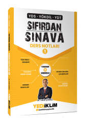 Yediiklim Yayınları YDS YÖKDİL YDT Sıfırdan Sınava Tamamı Videolu Ders Notları 1.Kitap - Yediiklim Yayınları