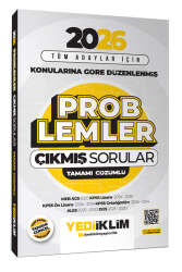 Yediiklim Yayınları 2026 Tüm Adaylar İçin Problemler Konularına Göre Düzenlenmiş Tamamı Çözümlü Çıkmış Sorular - Yediiklim Yayınları