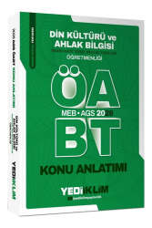 Yediiklim Yayınları 2026 MEB AGS ÖABT Din Kültürü Ve Ahlak Bilgisi Öğretmenliği Konu Anlatımı - Yediiklim Yayınları