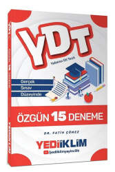 Yediiklim Yayınları YDT 15 Özgün Deneme - Yediiklim Yayınları