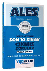 Yediiklim 2027 ALES Master Serisi Sözel Yetenek Tamamı Çözümlü Son 10 Sınav Çıkmış Sorular - Yediiklim Yayınları