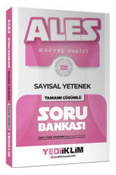 Yediiklim Yayınları 2027 ALES Sayısal Yetenek Tamamı Çözümlü Soru Bankası - Yediiklim Yayınları
