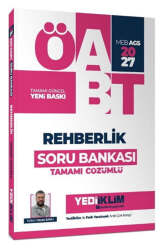 Yediiklim Yayınları 2027 MEB AGS ÖABT Rehberlik Tamamı Çözümlü Soru Bankası - Yediiklim Yayınları