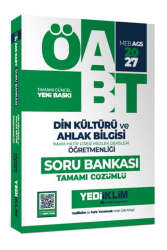 Yediiklim Yayınları 2027 MEB AGS ÖABT Din Kültürü Ve Ahlak Bilgisi Öğretmenliği Tamamı Çözümlü Soru Bankası - Yediiklim Yayınları