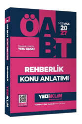 Yediiklim Yayınları 2027 MEB AGS ÖABT Rehberlik Konu Anlatımı - Yediiklim Yayınları