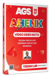 Yediiklim Yayınları 2027 AGS Ahenk Serisi Gelişim Psikolojisi , Öğrenme Psikolojisi ve Rehberlik Video Ders Notu - Yediiklim Yayınları