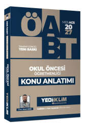 Yediiklim Yayınları 2027 MEB AGS ÖABT Okul Öncesi Öğretmenliği Konu Anlatımı - Yediiklim Yayınları