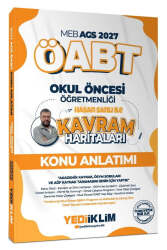 Yediiklim Yayınları 2027 MEB AGS ÖABT Kavram Haritaları ile Okul Öncesi Öğretmenliği Konu Anlatımı - Yediiklim Yayınları
