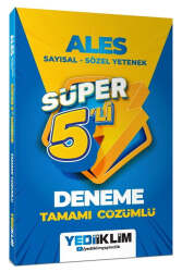 Yediiklim Yayınları 2027 ALES Tamamı Çözümlü Süper 5'li Deneme - Yediiklim Yayınları