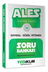 Yediiklim Yayınları 2027 ALES Sayısal - Sözel Yetenek Soru Bankası - Yediiklim Yayınları