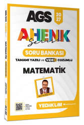 Yediiklim Yayınları 2027 MEB AGS Ahenk Serisi Matematik Tamamı Yazılı ve Video Çözümlü Soru Bankası - Yediiklim Yayınları