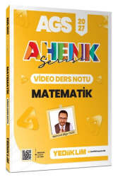 Yediiklim Yayınları 2027 MEB AGS Ahenk Serisi Matematik Video Ders Notları - Yediiklim Yayınları