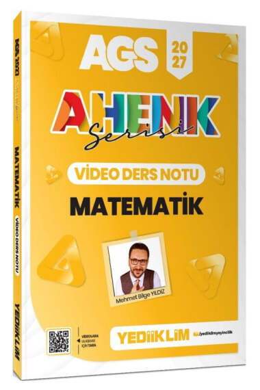 Yediiklim Yayınları 2027 MEB AGS Ahenk Serisi Matematik Video Ders Notları - 1