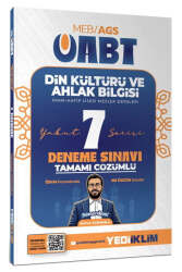 Yediiklim Yayınları 2027 MEB AGS ÖABT Yakut Din Kültürü Ve Ahlak Bilgisi Tamamı Çözümlü 7 Deneme - Yediiklim Yayınları