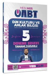Yediiklim Yayınları 2027 MEB AGS ÖABT Safir Din Kültürü Ve Ahlak Bilgisi Tamamı Çözümlü 5 Deneme Sınavı - Yediiklim Yayınları
